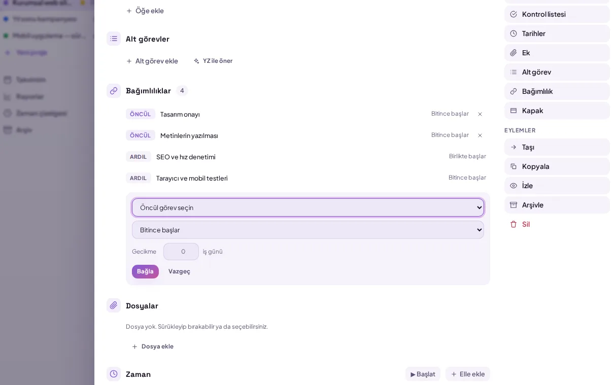 demo ekranı (demo verisiyle)